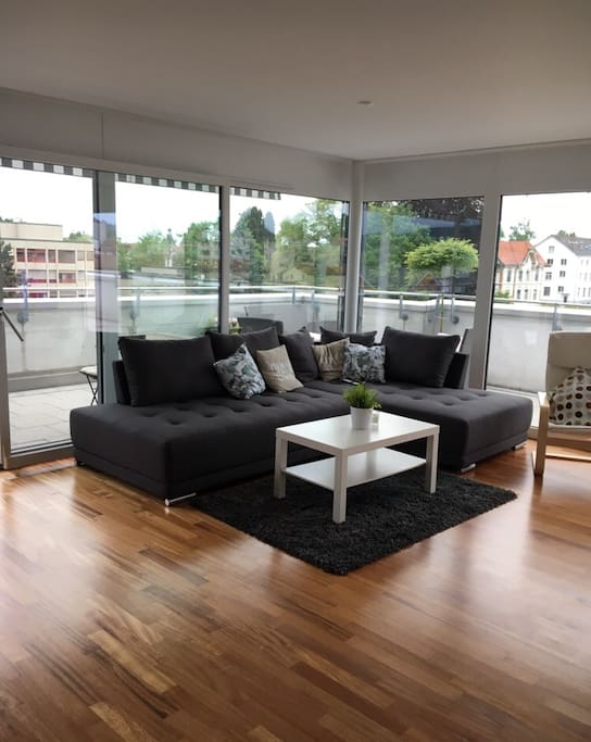 Wohnzimmer mit TV
