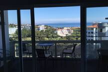 Superb view over the Villa and Ocean