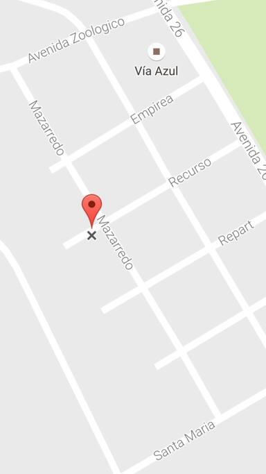 Ubicación exacta de Villa Cristina.