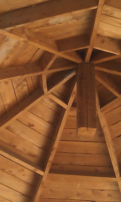 This is hw the inside roof look like