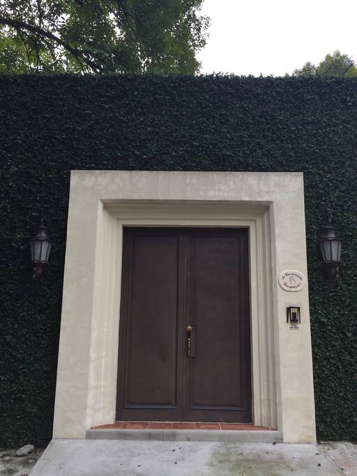 Gate entrance to the house