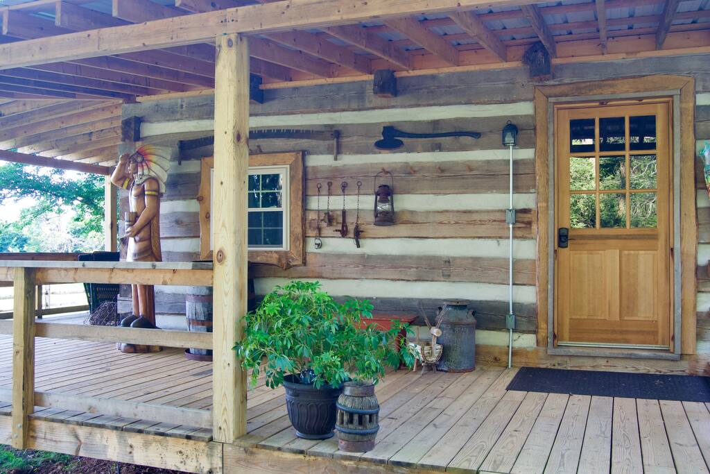 Your front door with key pad access.