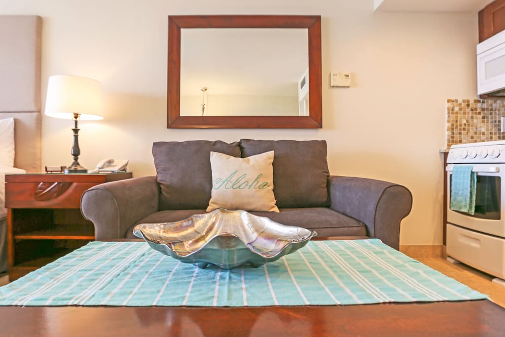 Sofa love seat for two