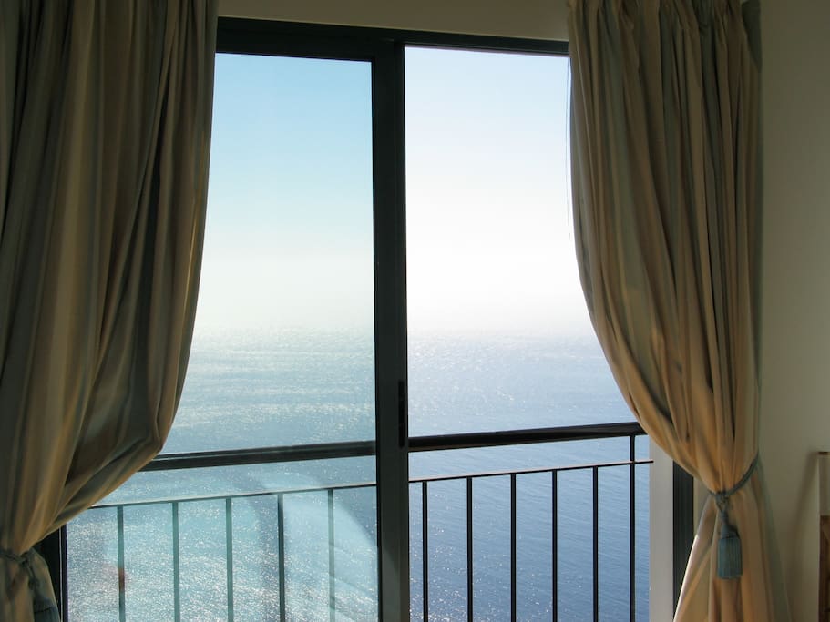 View from a bedroom window