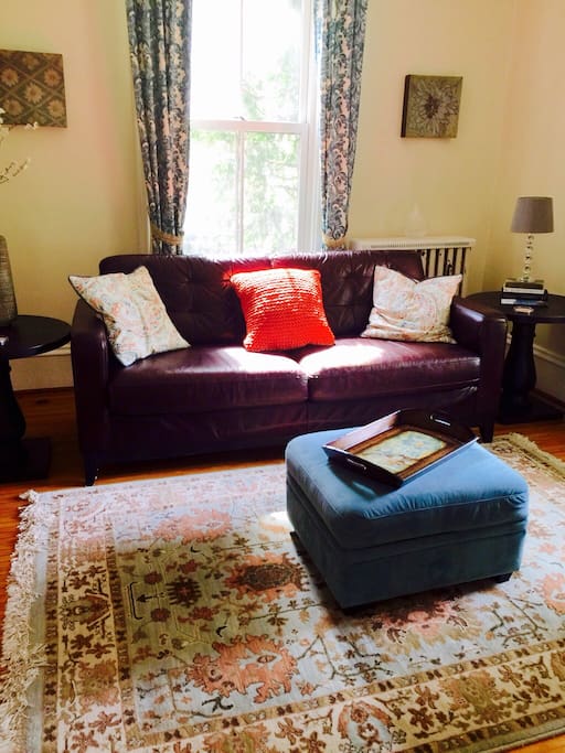The sitting room.