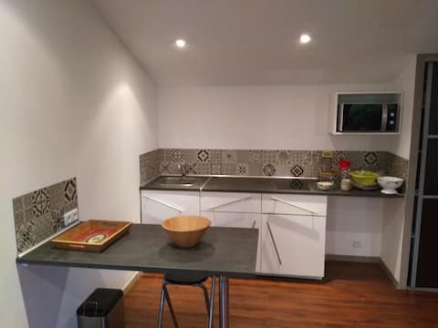 Cosy maisonette with luxurious bathroom