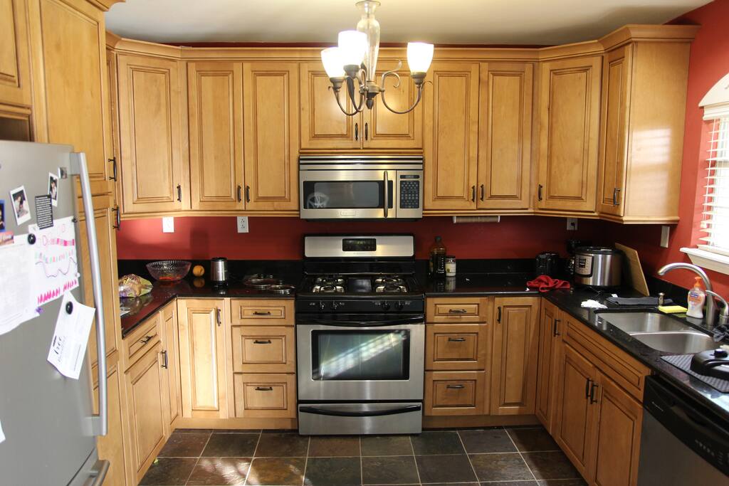 Awesome kitchen with hardware to cook