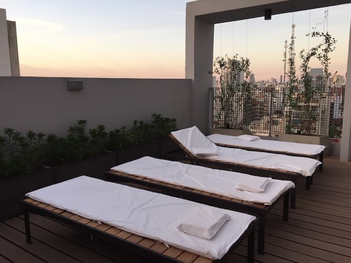 Новая квартира-студия на Av Corrientes в Almagro