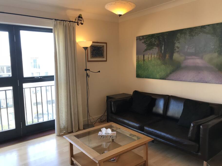 Open plan living area
