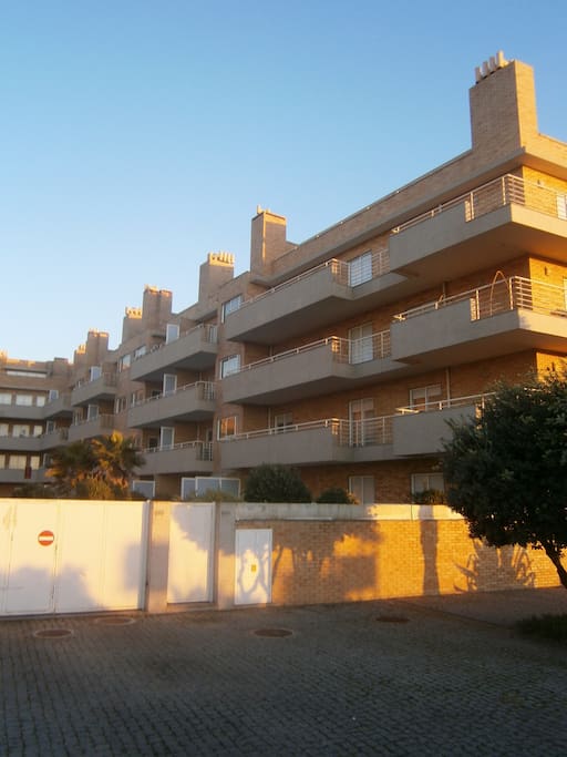 Condominium's exterior view