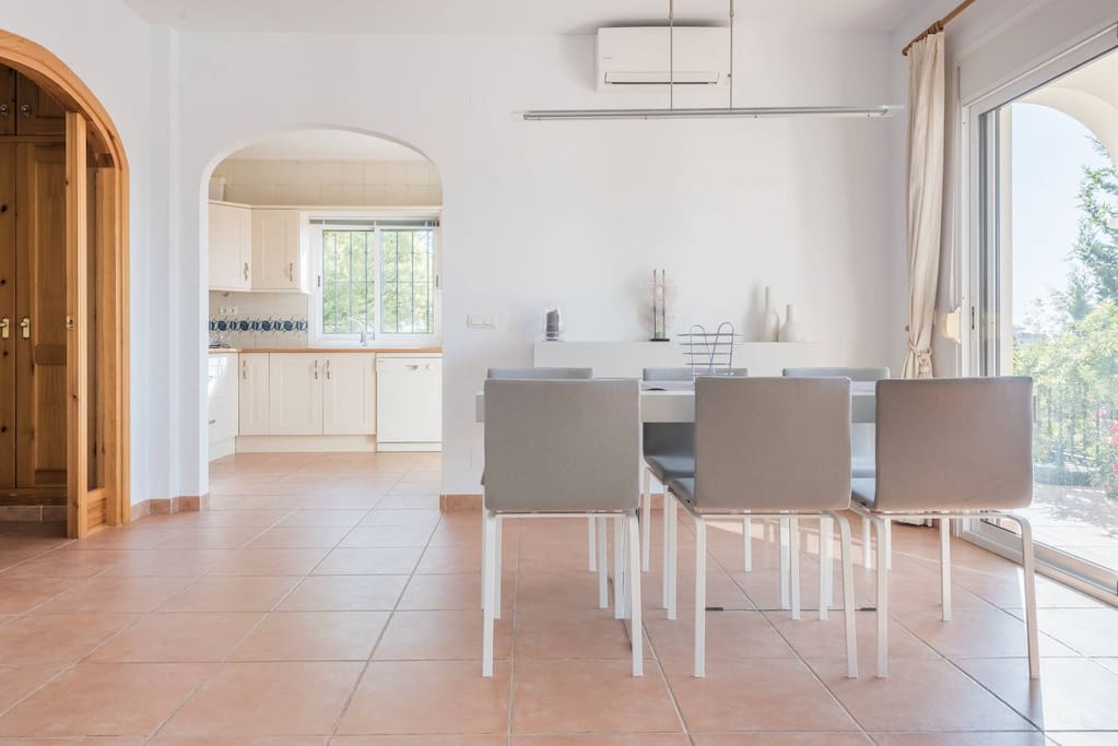 living with kitchen