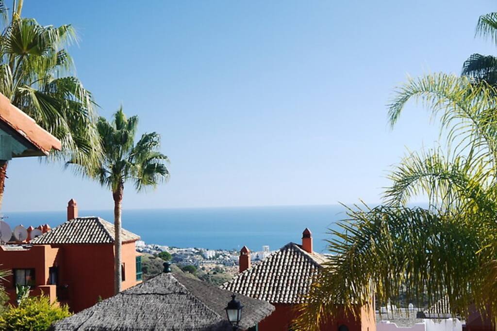 View from the pool terrass.