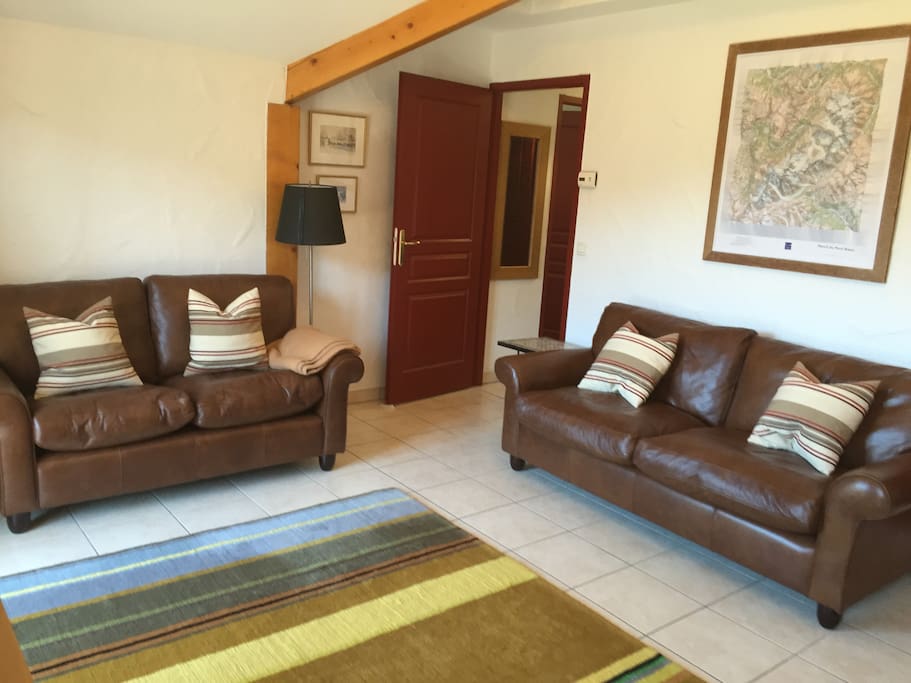 The lounge area