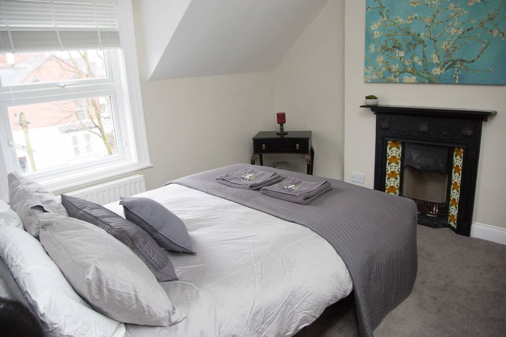 Master bedroom on 3rd floor