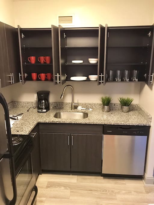 Fully equipped kitchen!