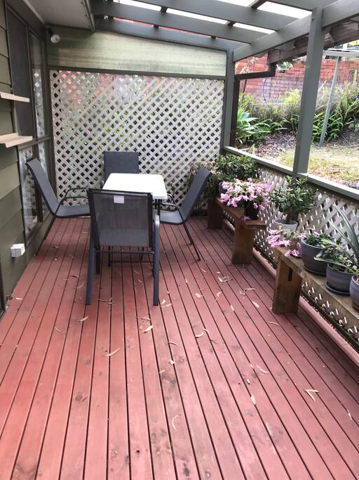 Backyard table
