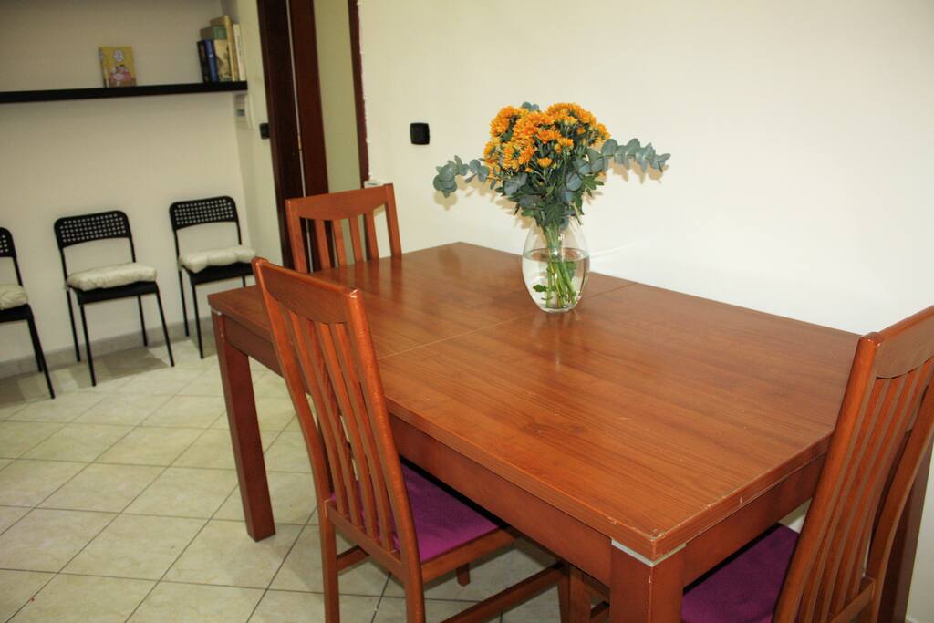 la zona pranzo