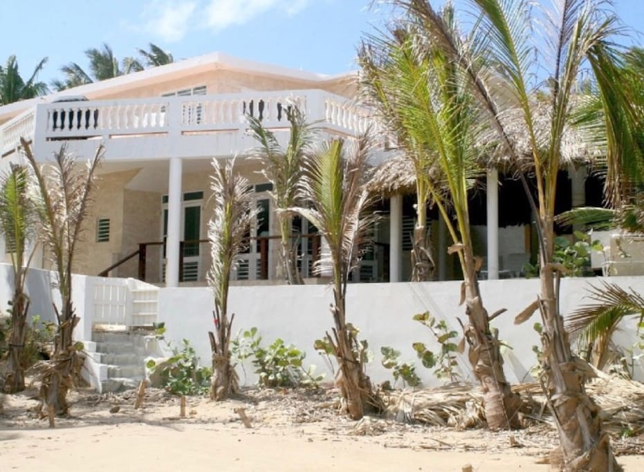 Beach access from Villa.