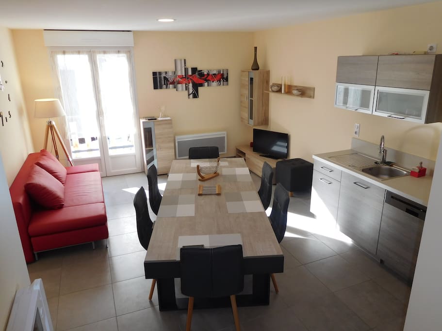 Vue d'ensemble de l'appartement