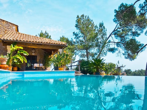 Son Duri, beautiful villa private pool & views