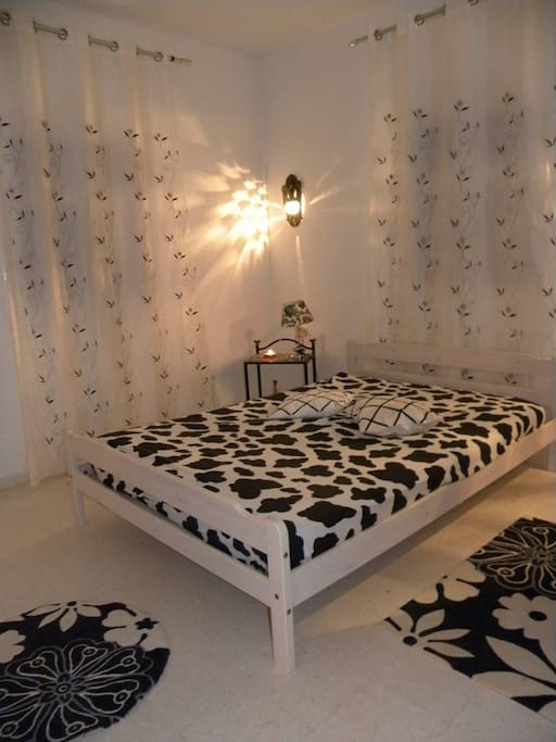 Chambre lit double