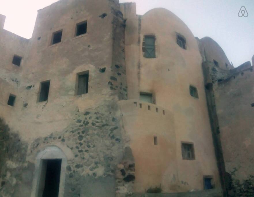 The Castle before restoration.
