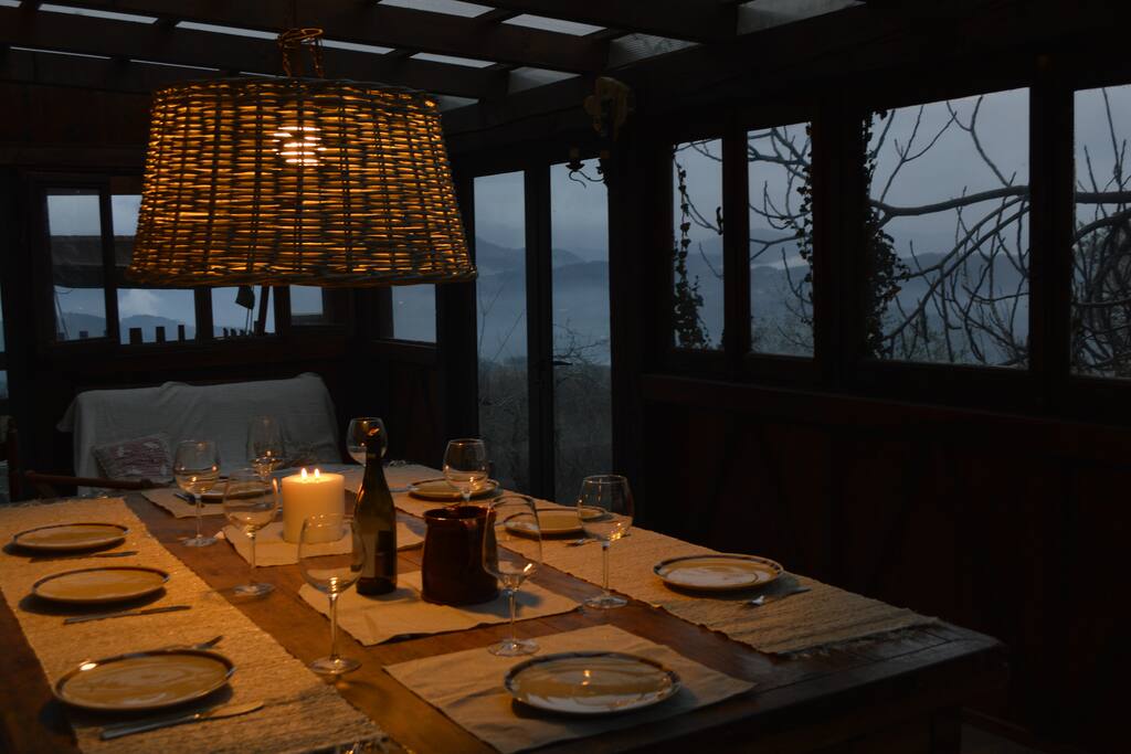 the dining room