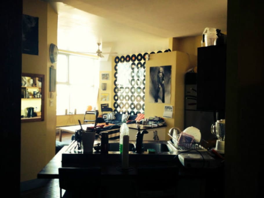 Salon et cuisine