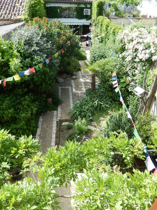 le jardin privatif
