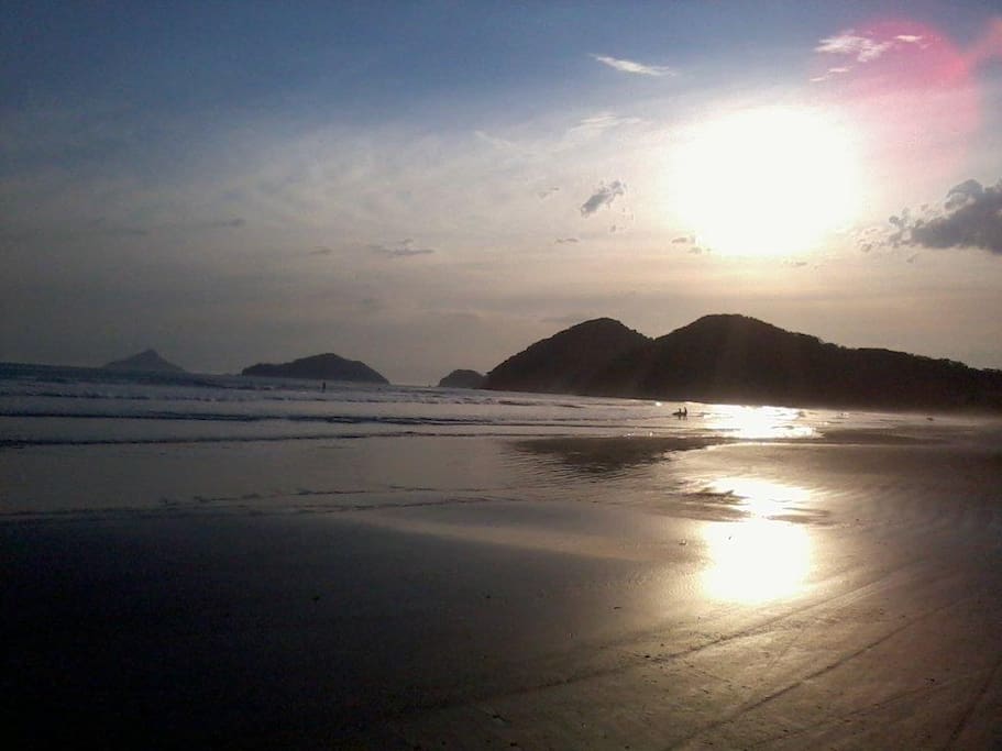 pôr do sol