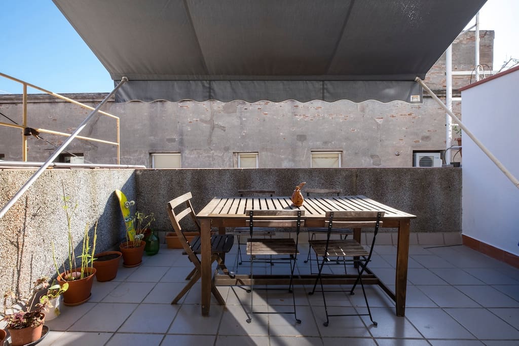 Beautiful Terrace1 Attached to Living Room
