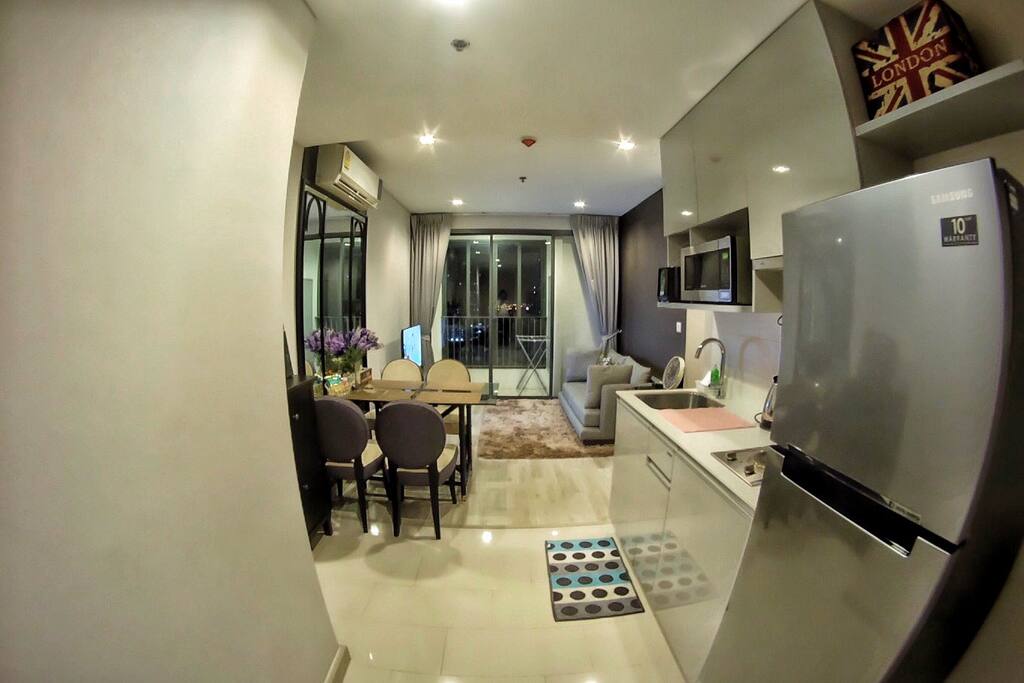 Walking inside