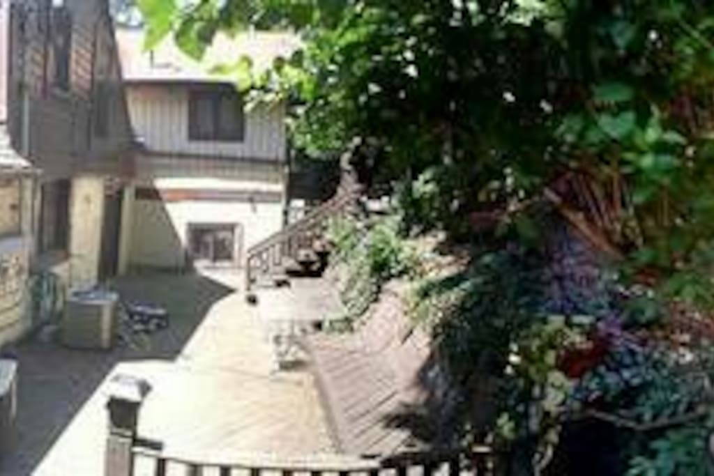 Large decks and Backyard is fully fenced in.