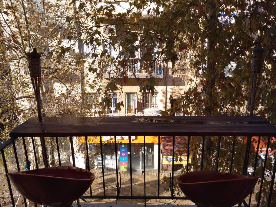 Romantic balcony