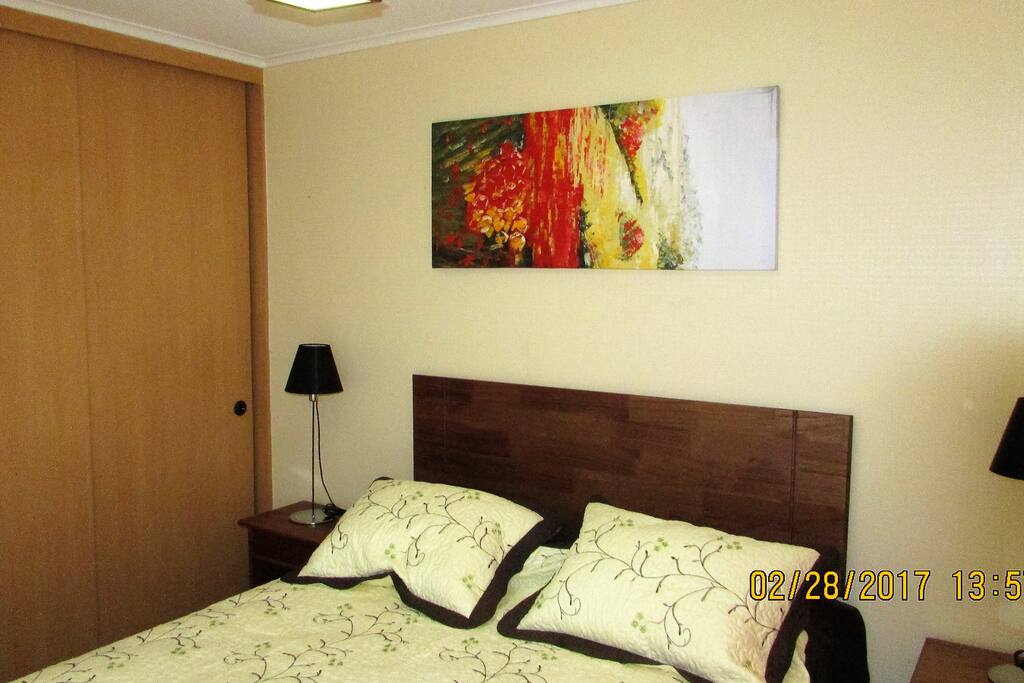 Cómoda cama matrimonial