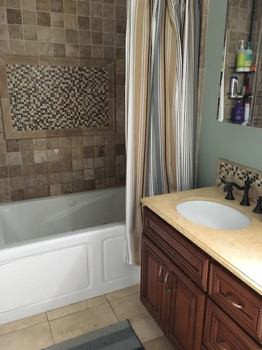 Master bathroom