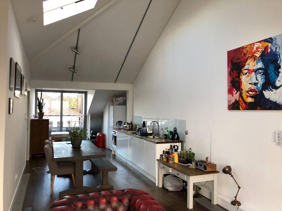 Kitchen looking North