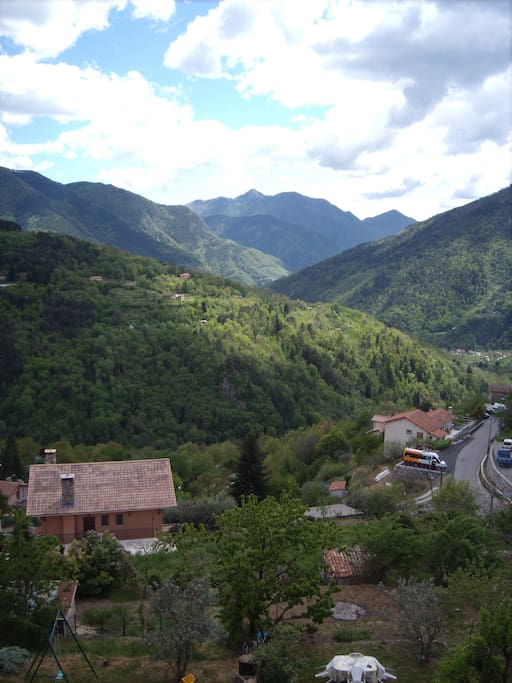 Vue sur la vallée...