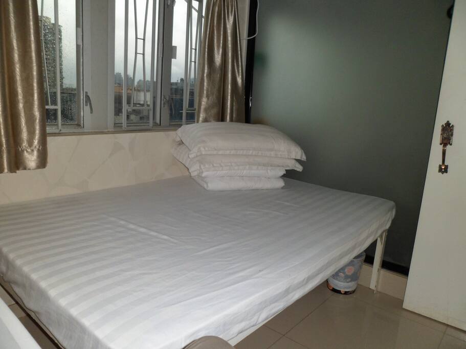 another view of the couble bed