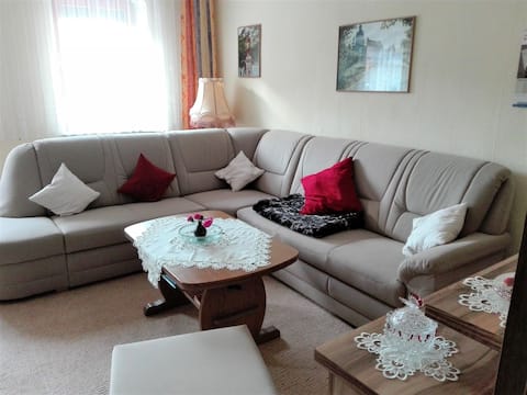 Holiday apartment Eckoldt (Eisenberg) - LOH 06596, Holiday apartment Eckoldt, 75qm, terrace, 2 bedrooms, max. 4 persons
