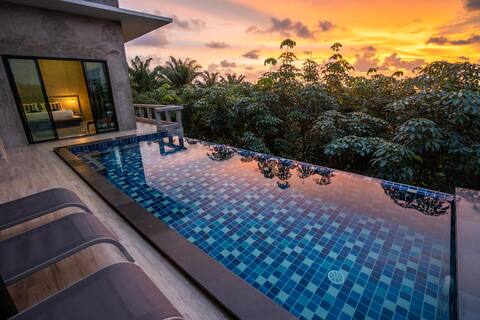 30% Off -Stylish Pool Villa 3BR Near Long Beach