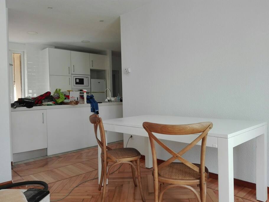 salón cocina