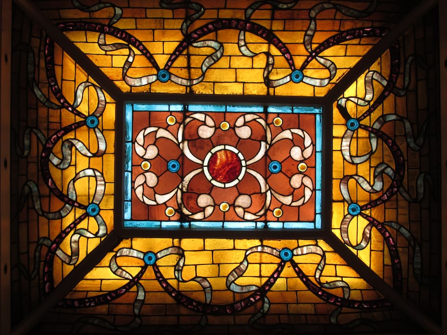 Sky Light at the top of the stair well