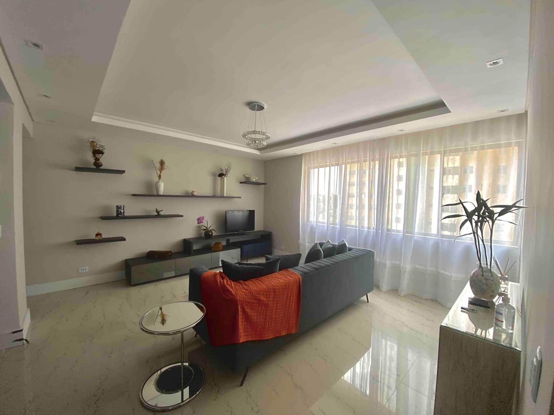 Comfortable and easily accessible apartment.