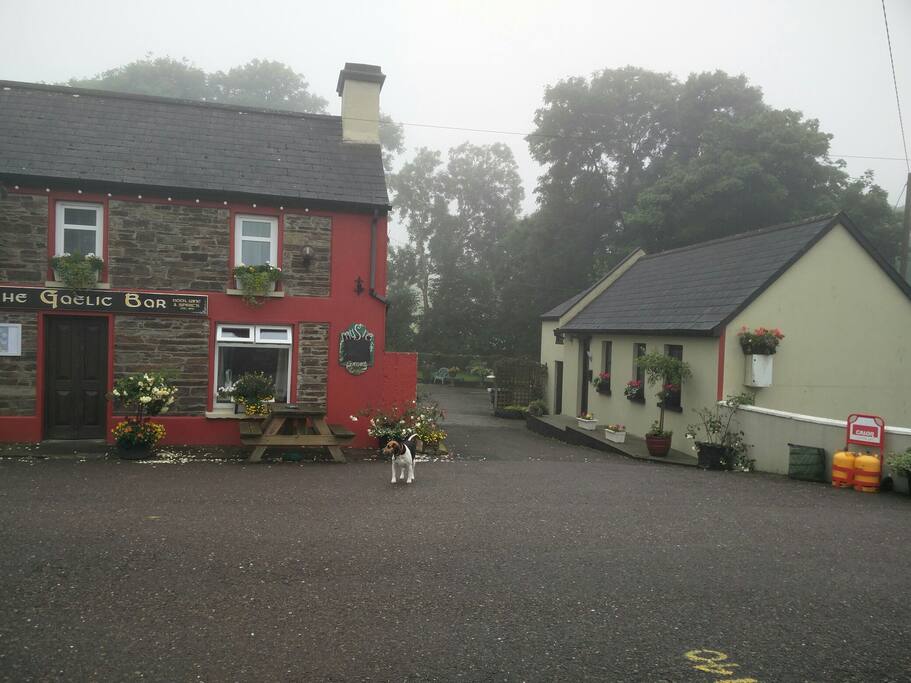 Apartment located next to the pub