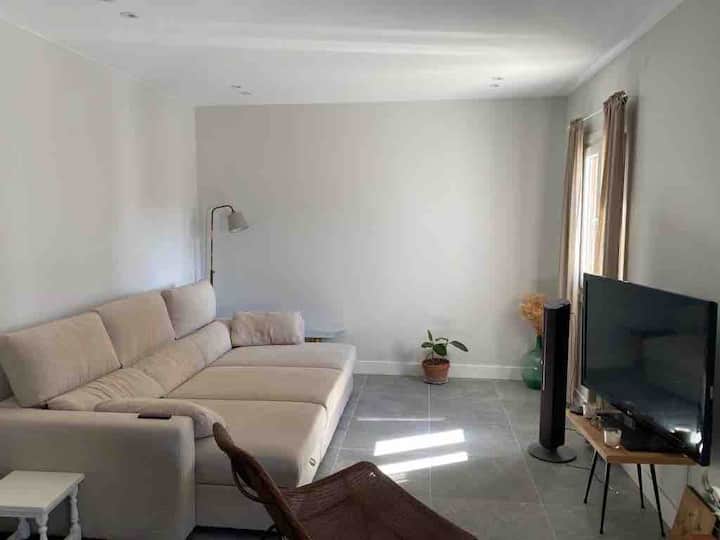 Dhoma e ndenjjes dhe divani krevat