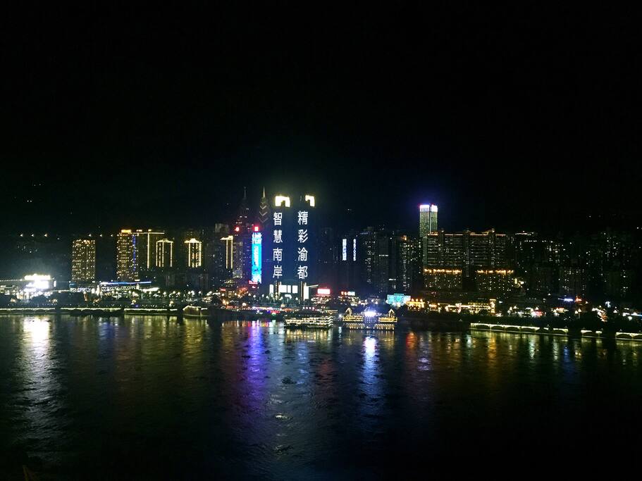 江景夜景实拍