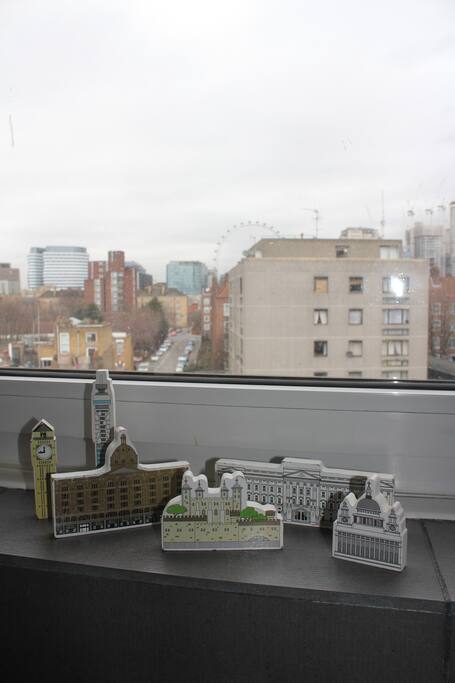 London Eye View from Kitchen