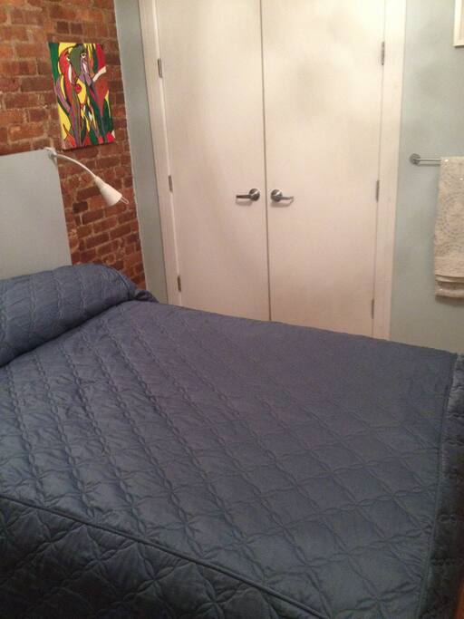 California closets for plenty of storage during your stay