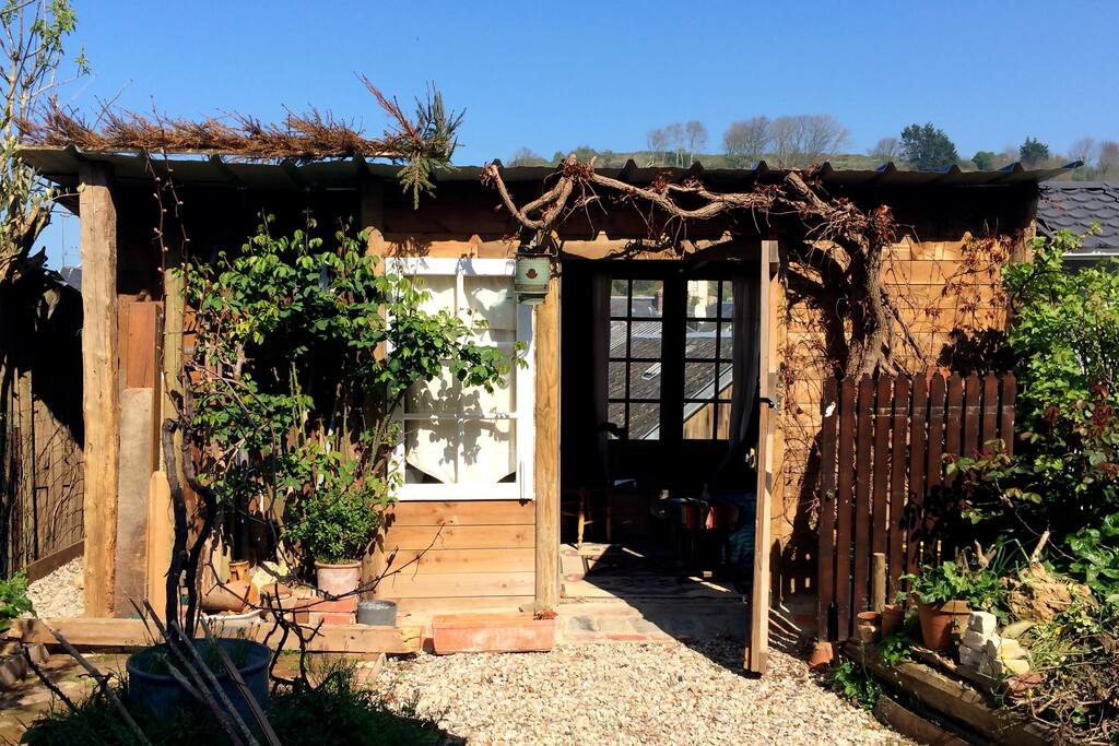 Here's the cabin just after renovation.